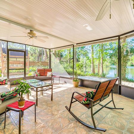 Waterfront Dunnellon Home With Private Dock And Lanai! Exterior foto