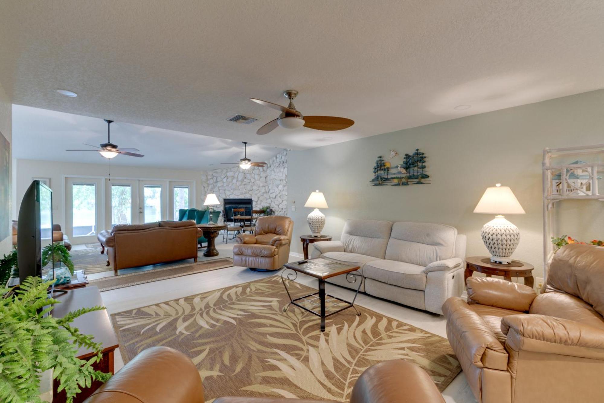 Waterfront Dunnellon Home With Private Dock And Lanai! Exterior foto