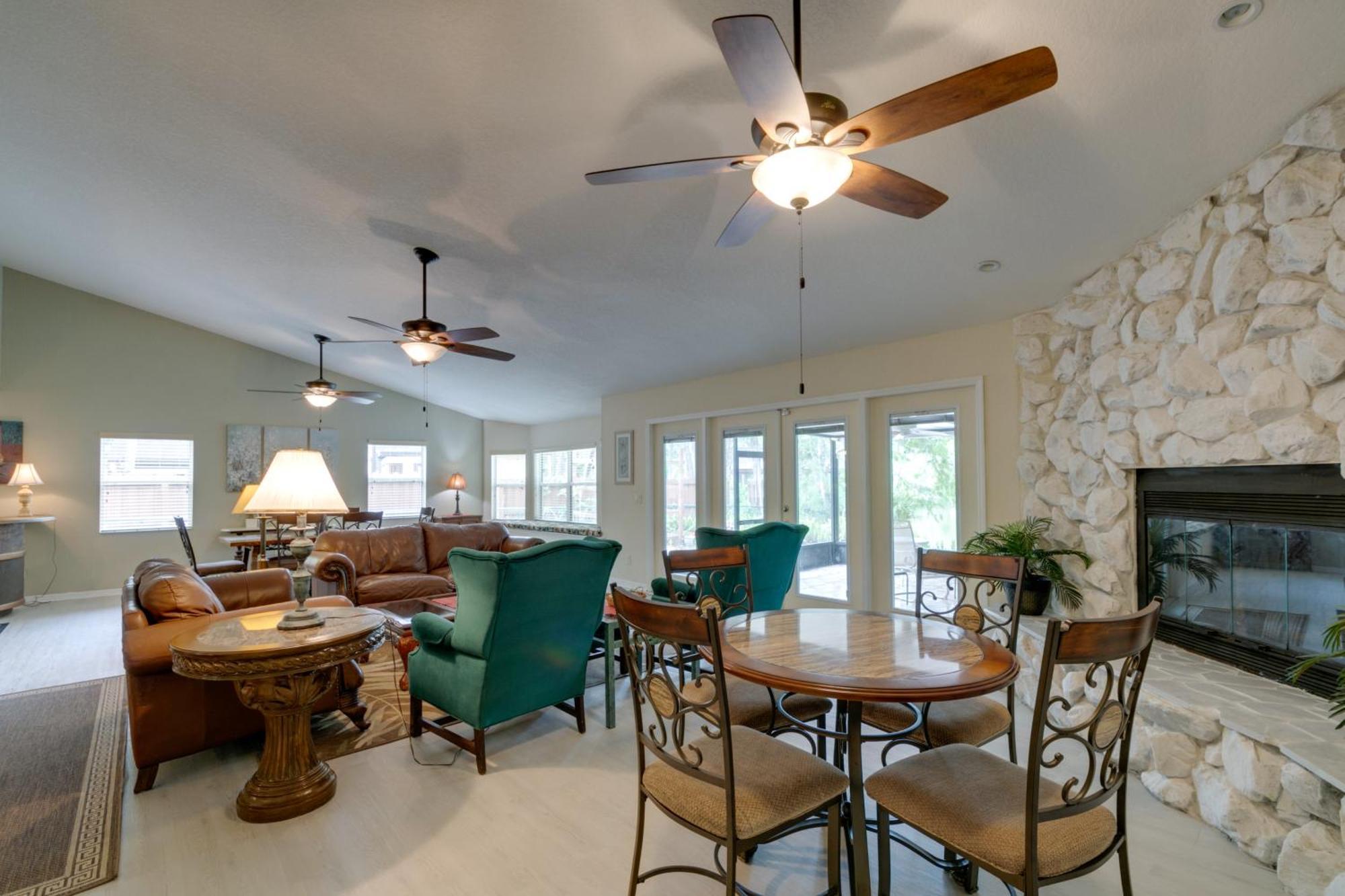 Waterfront Dunnellon Home With Private Dock And Lanai! Exterior foto
