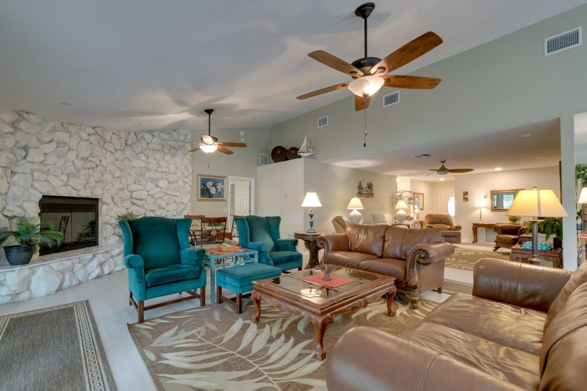 Waterfront Dunnellon Home With Private Dock And Lanai! Exterior foto
