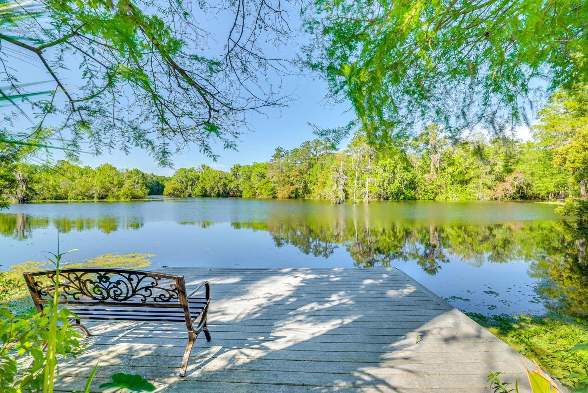 Waterfront Dunnellon Home With Private Dock And Lanai! Exterior foto