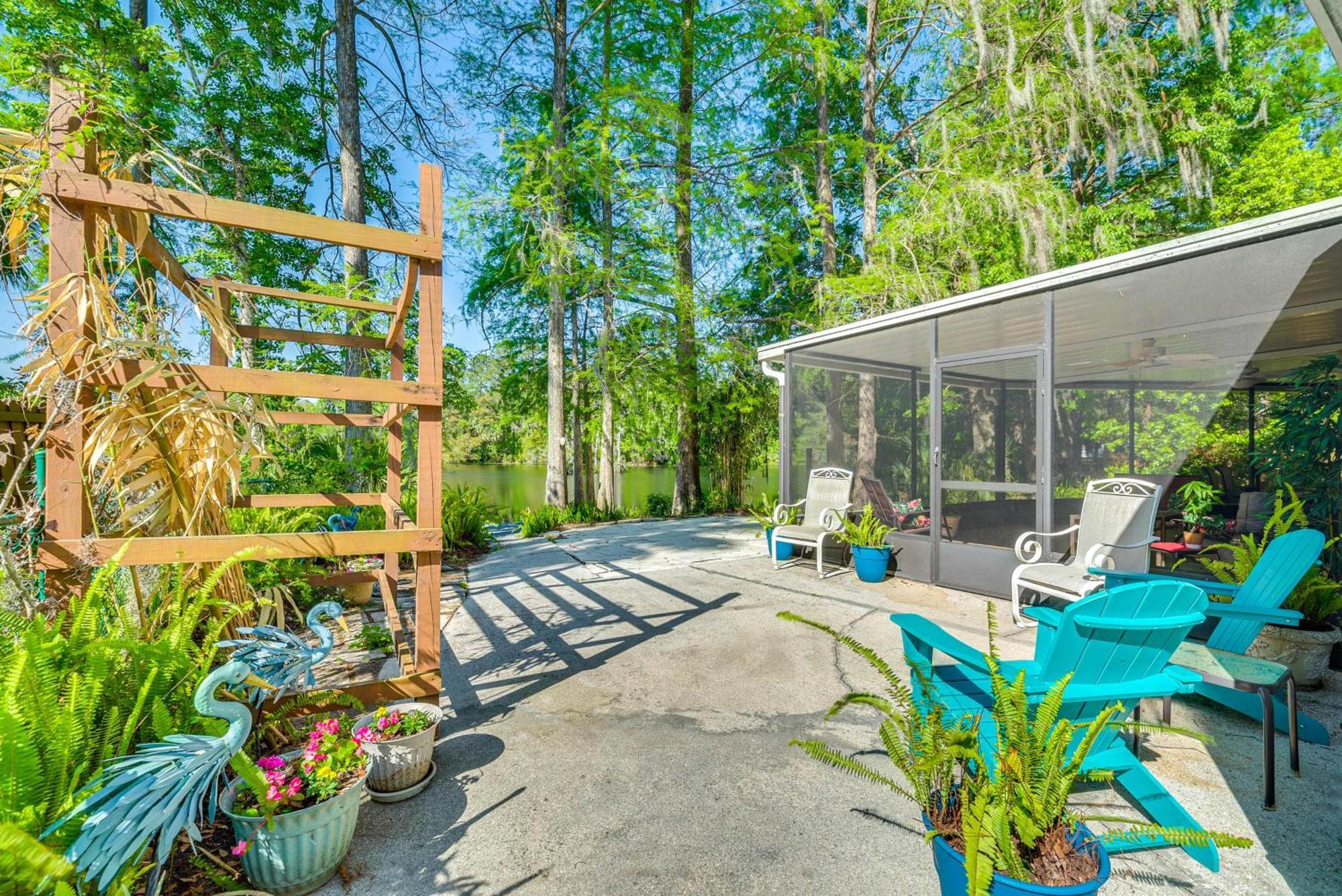 Waterfront Dunnellon Home With Private Dock And Lanai! Exterior foto