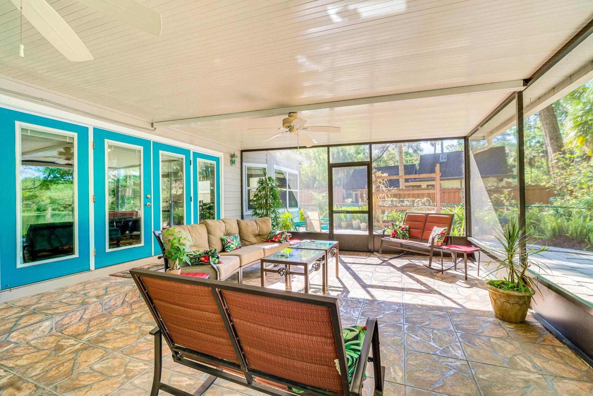 Waterfront Dunnellon Home With Private Dock And Lanai! Exterior foto