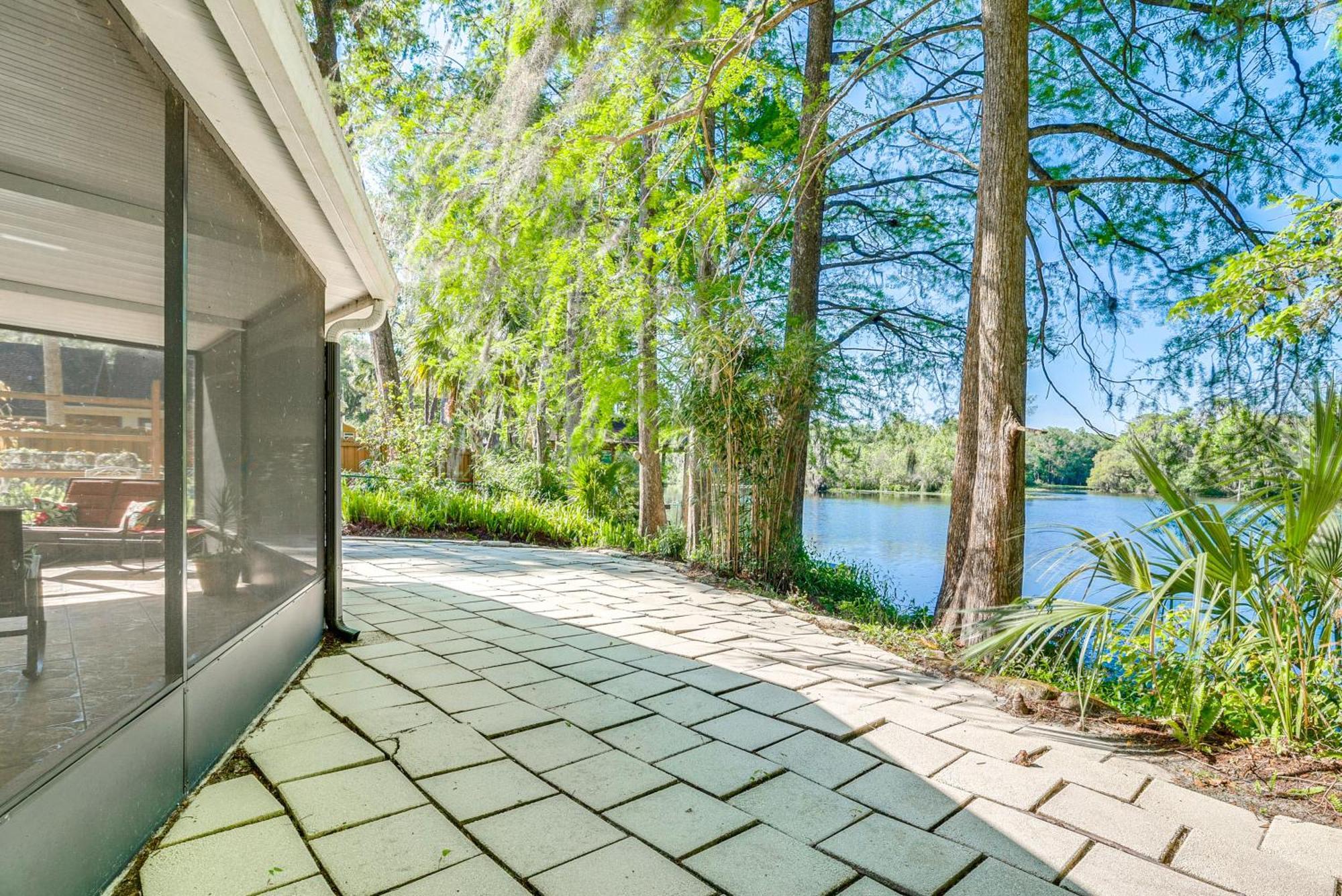 Waterfront Dunnellon Home With Private Dock And Lanai! Exterior foto