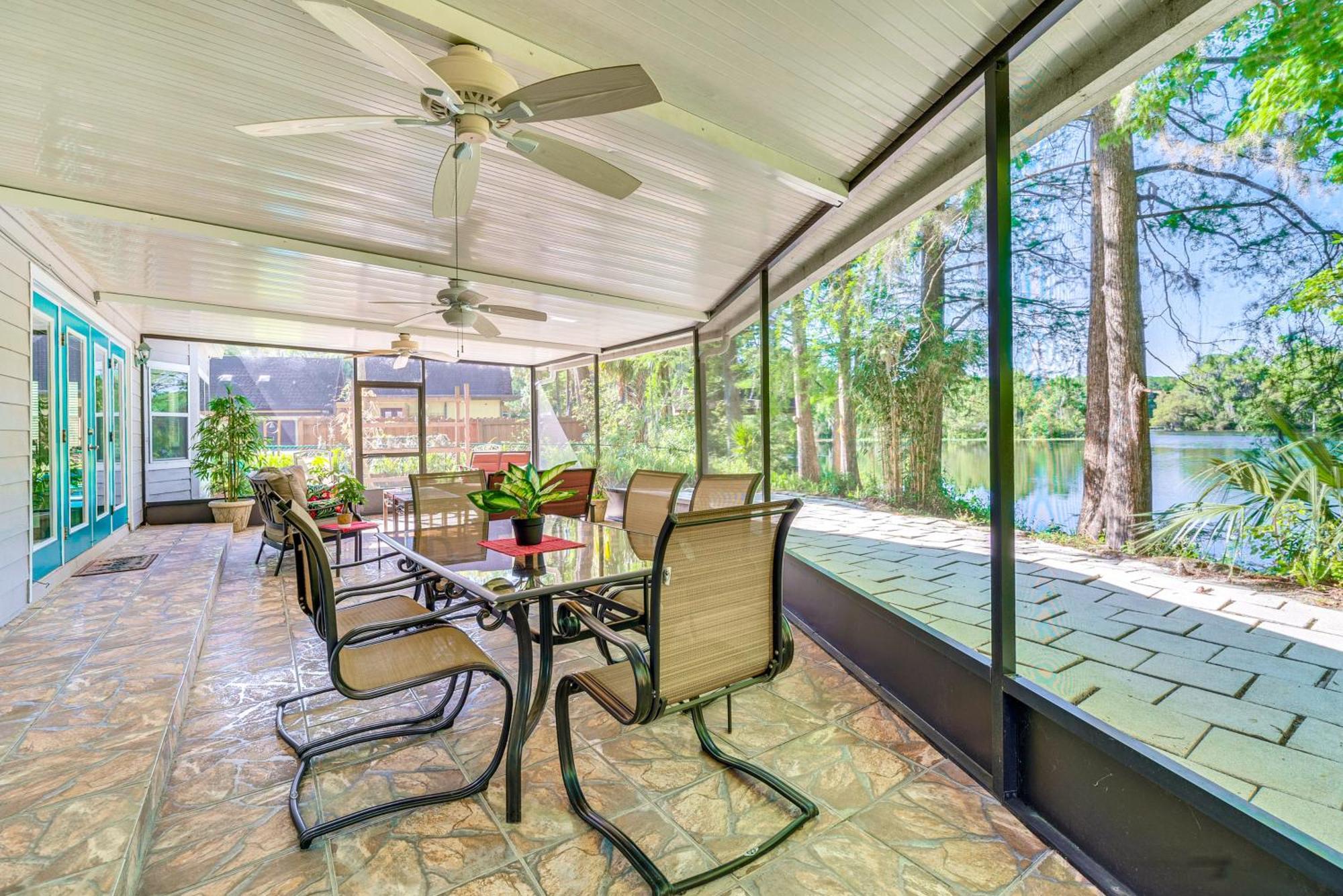 Waterfront Dunnellon Home With Private Dock And Lanai! Exterior foto